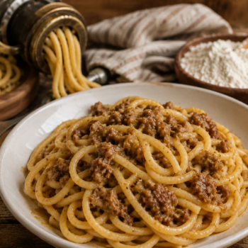 Bigoli al torchio